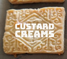 Custard Cream Handmade Dog Treats Fun Unique Gifts Gluten-free Organic Handcrafted 